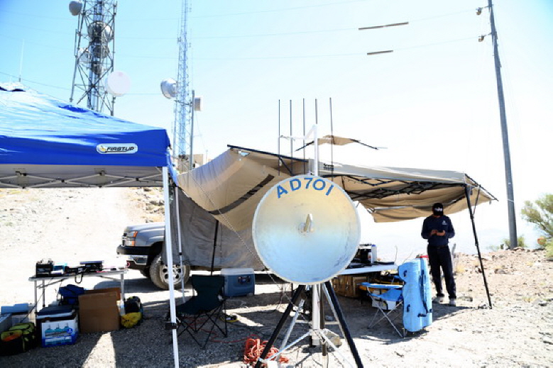 KA6PSD Rig with Borrowed AD7OI Antenna