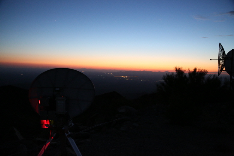 NU8I Rig at Dusk